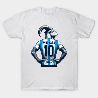 GOAT- Messi Argentina 10 T-Shirt